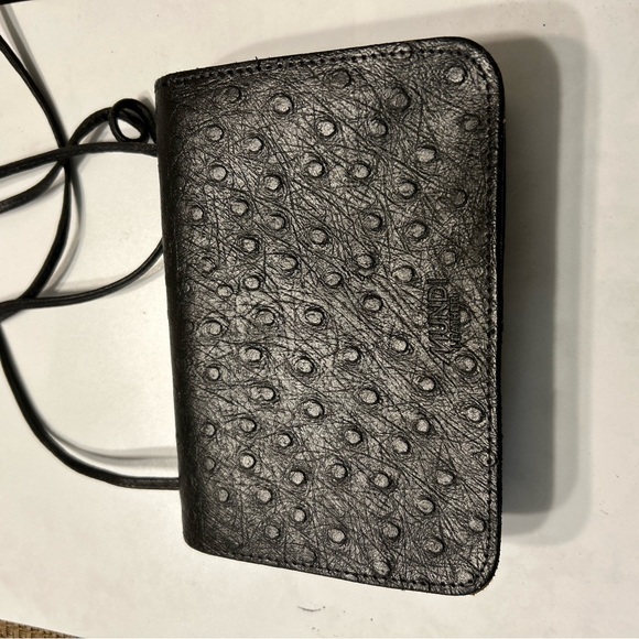 Black leather purse - Picture 2 of 3